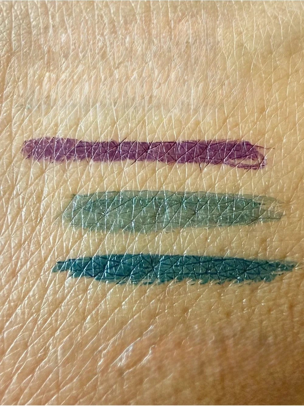 Wednesday Waterproof Precision Eyeliner - Purple, Green, Blue